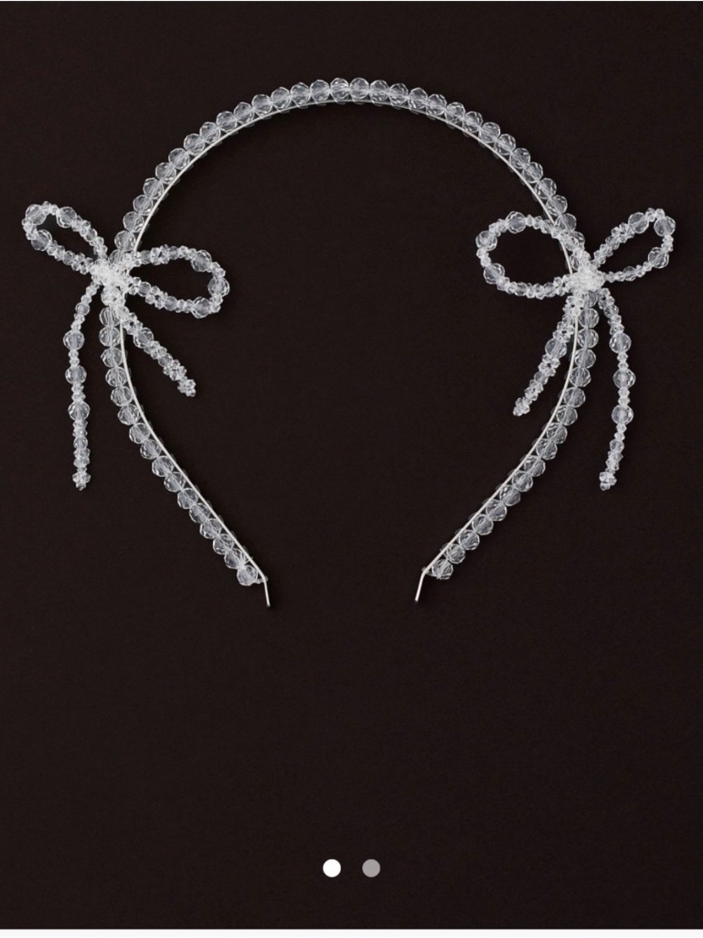 Simone Rocha HM Bow-detail Hairband